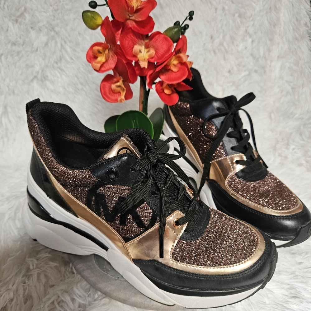 Michael Kors Sneakers Mickey Scuba Metallic Trainers